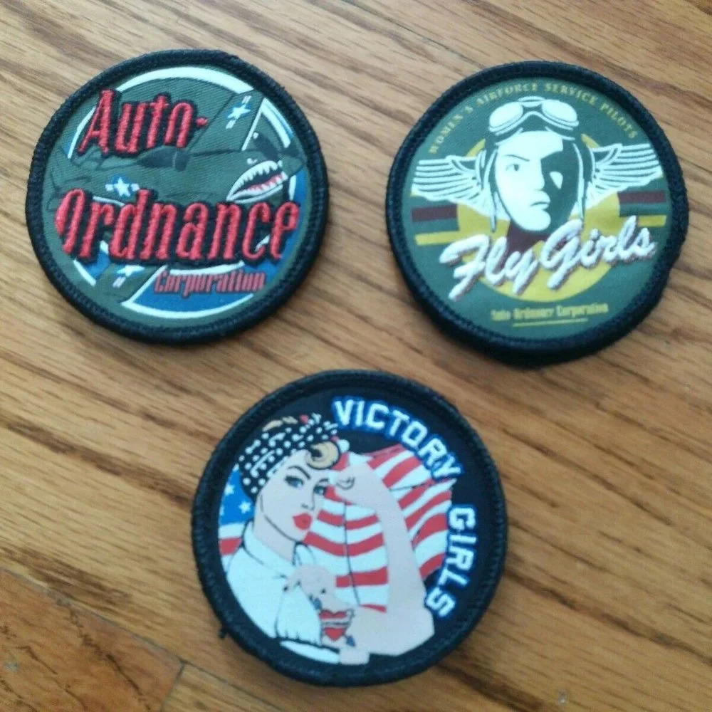 NEW 3x Auto Ordnance Victory Girls Fly Girls Morale Patch Bundle